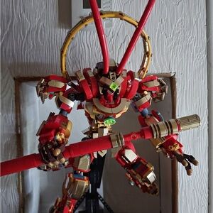 NOT Lego But Nutcracker Wu Kong Samurai Monkey Mech building blocks